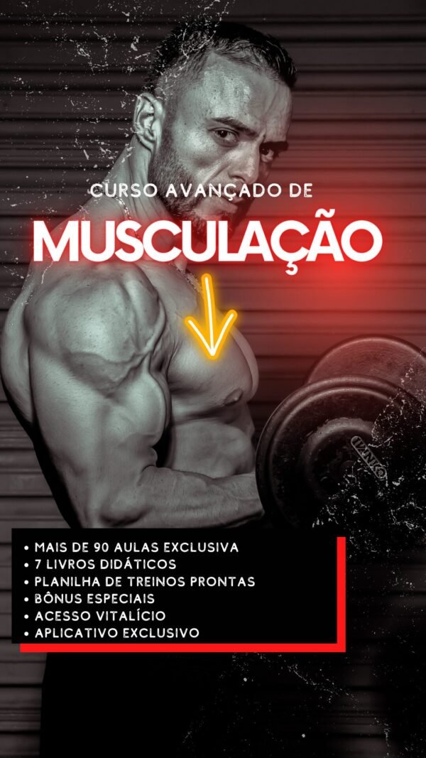 Curso Musculação Especialista 100 Horas: Seja Alfa Líder - Imagem 7