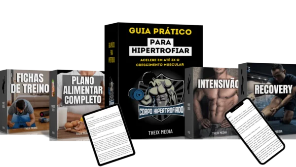 Guia Prático Hipertrofia 14 Dias! Ganhe músculos em 14 dias por R$ 97,00. Tamo junto na jornada alfa. 👊💪